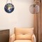 Summer Tree Life Acrylic Window Hanging Nature Round Sun Catcher Round Sun Catcher Home Decor Forest Stained Sun Catcher Window Decor Wall Art for Home Office Decoration (Style B)